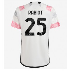 Juventus Adrien Rabiot #25 Gostujuci Dres 2023-24 Kratak Rukavima